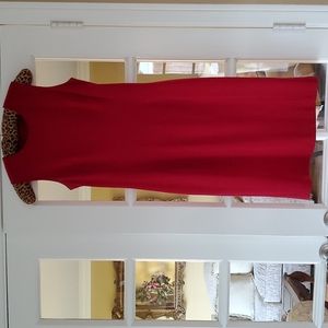 Beautiful Red Ponce sheath  Dress